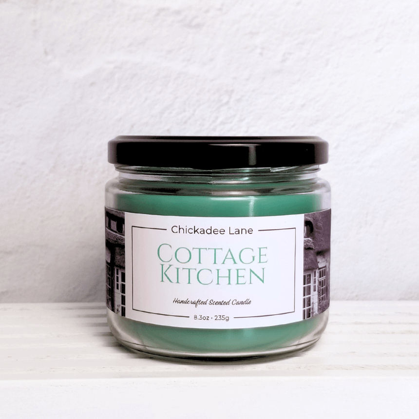Product photo for Cottage Kitchen candle.