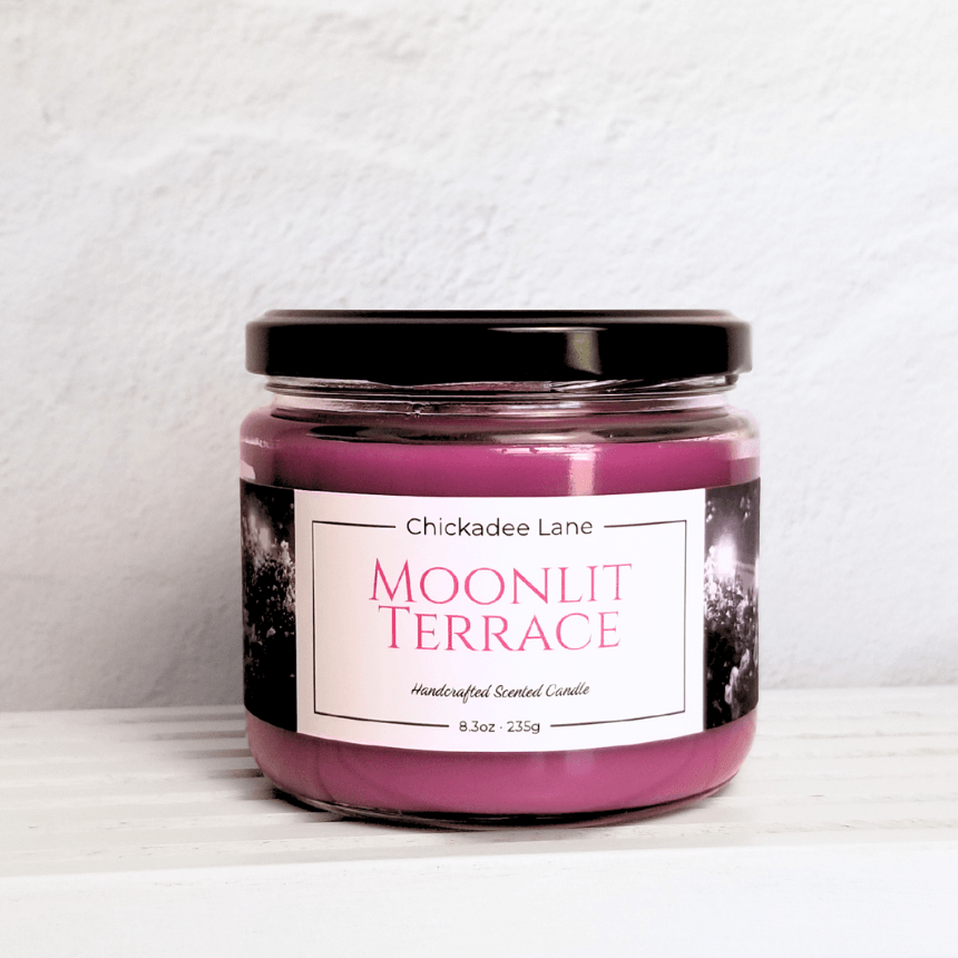 Product photo for Moonlit Terrace candle.